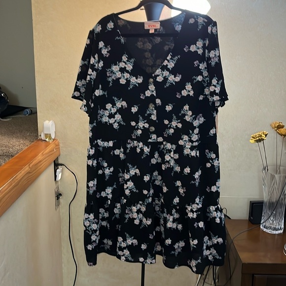 Evri Button Down Dress - Picture 1 of 5